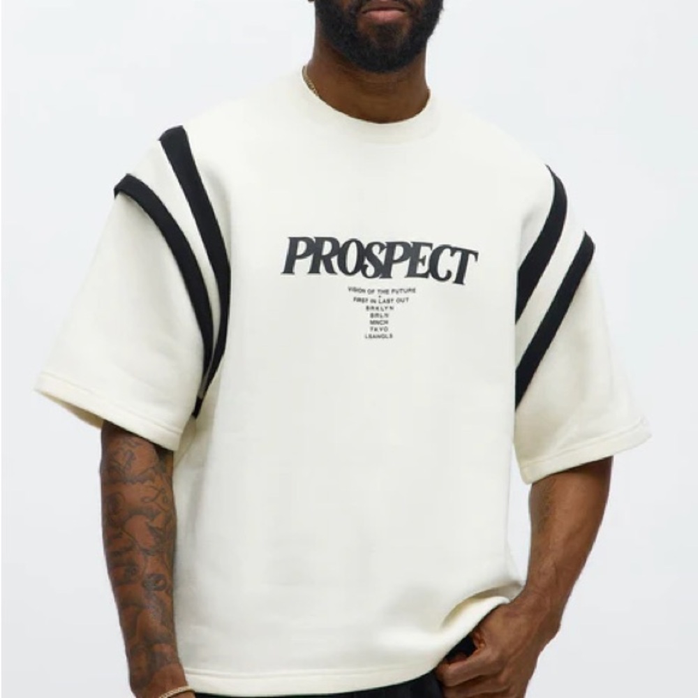 Boxy Heavyweight Crewneck Shirt